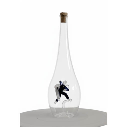 Náhled: Skleněná karafa s judisty